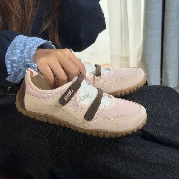 Giày Jeep Mary Jane - [Nữ] Jeep Outdoor Lifestyle Low Top Pink - P651W13112