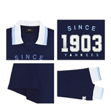  Áo Sweater MLB - Varsity Long Sleeve Sports Collar NY - 3ATSV0944-50NVS 