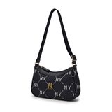  Túi Xách MLB Korea - Dia Mono JQD Mini Hobo Bag New York Yankees Black - 7ACRMD15N-50BKS 