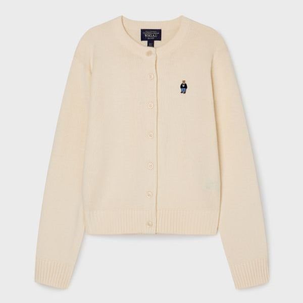  Áo Cardigan WHOAU [Nữ] - Steve R-Neck Cream - WHCKG1111F 