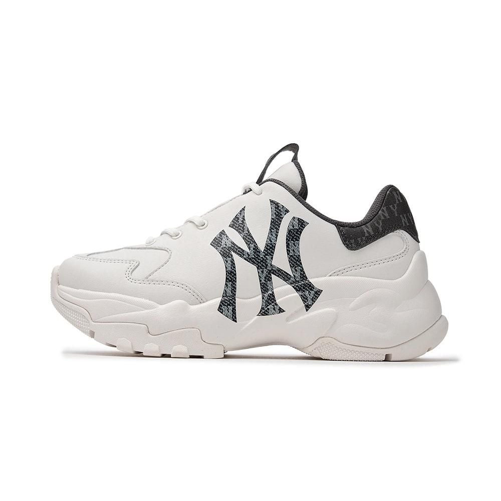  Giày MLB Bigball Chunky Denim Momogram New York Yankees Black - 3ASHBDM4N-50BKS 