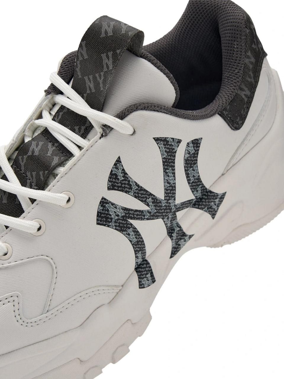  Giày MLB Bigball Chunky Denim Momogram New York Yankees Black - 3ASHBDM4N-50BKS 