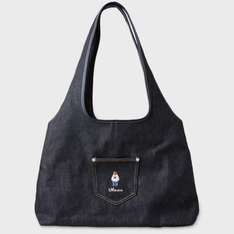 Túi Xách Whoau - Steve Denim Shoulder Bag - WHBGG3821A