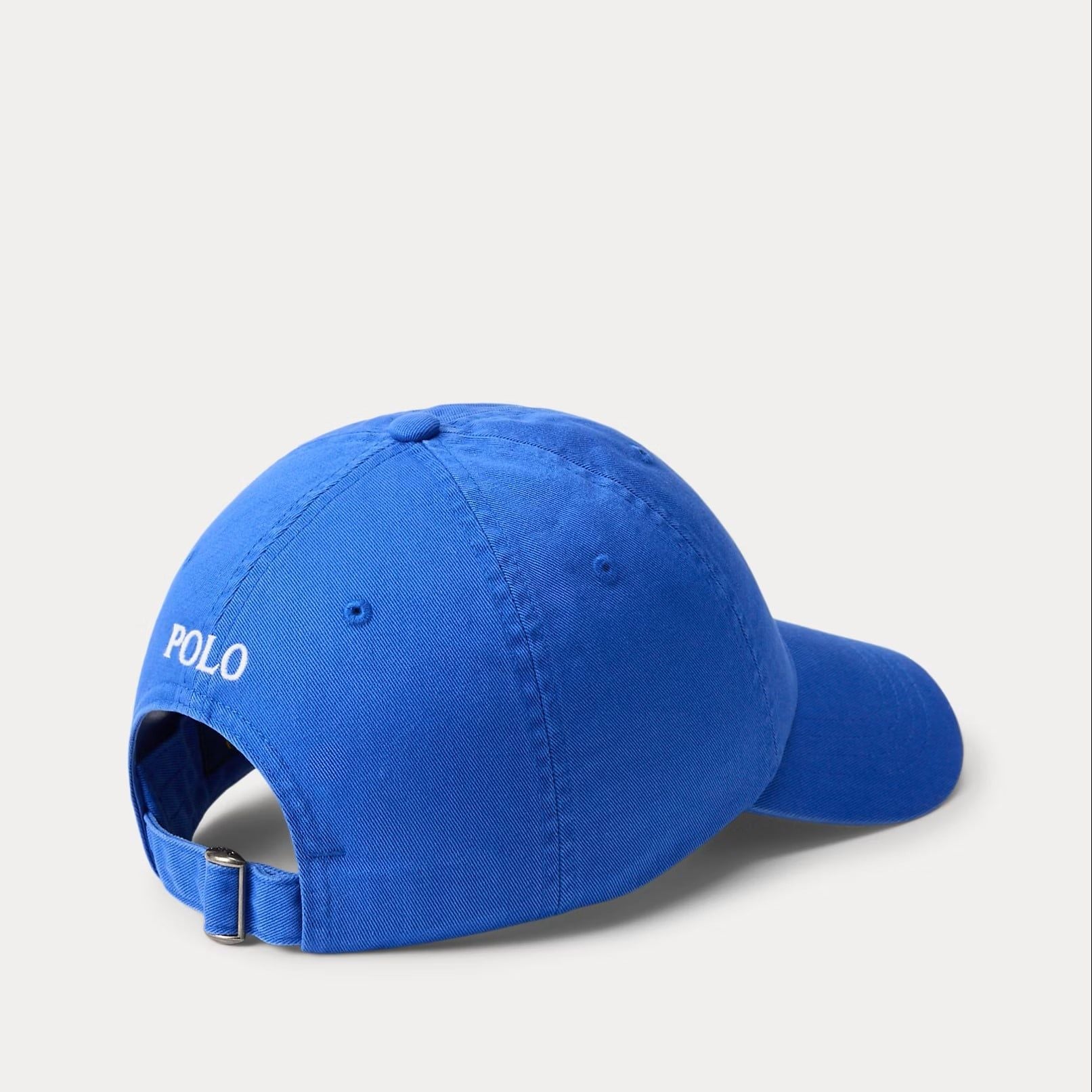  Nón Polo Ralph Lauren - [Unisex] Cotton Chino White Logo Blue 