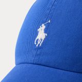  Nón Polo Ralph Lauren - [Unisex] Cotton Chino White Logo Blue 