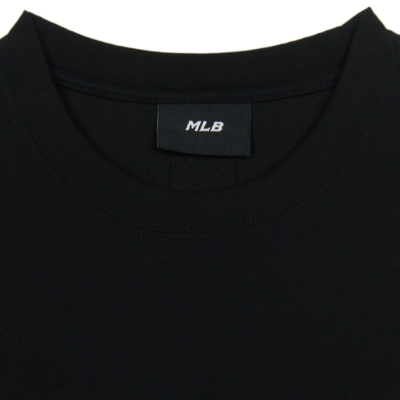  Áo thun MLB [Unisex] Basic Street Logo Overfit New York Yankees Black - 3ATSB5153-50BKS 