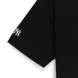  Áo thun MLB [Unisex] Basic Street Logo Overfit New York Yankees Black - 3ATSB5153-50BKS 