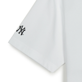  Áo thun MLB [Unisex] Basic Street Logo Overfit New York Yankees White - 3ATSB5153-50WHS 
