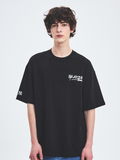  Áo thun MLB [Unisex] Basic Heavyweight Mega Overfit NY Yankees Black - 3ATSB4053-50BKS 