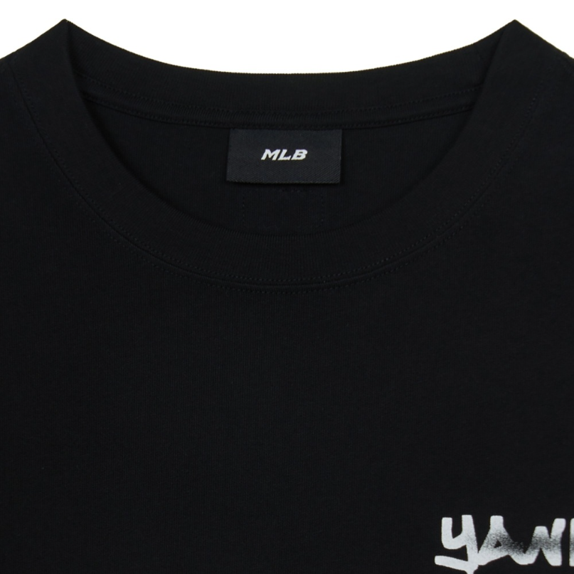  Áo thun MLB [Unisex] Basic Heavyweight Mega Overfit NY Yankees Black - 3ATSB4053-50BKS 