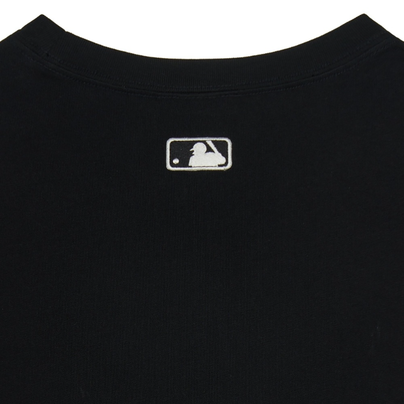  Áo thun MLB [Unisex] Basic Heavyweight Mega Overfit NY Yankees Black - 3ATSB4053-50BKS 