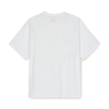  Áo thun MLB [Unisex] Basic Heavyweight Mega Overfit NY Yankees White - 3ATSB4053-50WHS 