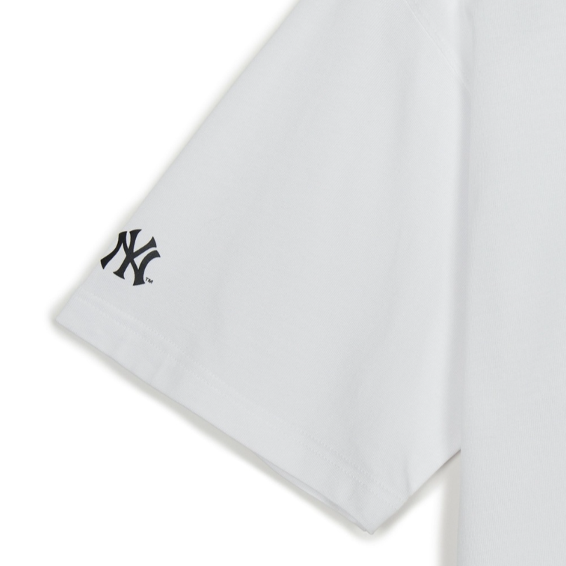  Áo thun MLB [Unisex] Basic Heavyweight Mega Overfit NY Yankees White - 3ATSB4053-50WHS 