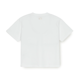  Áo thun MLB [Unisex] Basic Heavyweight Overfit NY Yankees White - 3ATSB0253-50WHS 