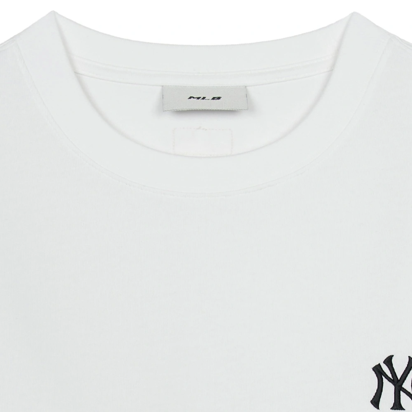 Áo thun MLB [Unisex] Basic Heavyweight Overfit NY Yankees White - 3ATSB0253-50WHS 