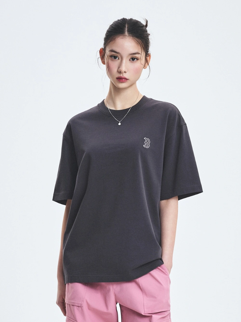  Áo thun MLB [Unisex] Basic Heavyweight Overfit NY Yankees White - 3ATSB0253-50WHS 