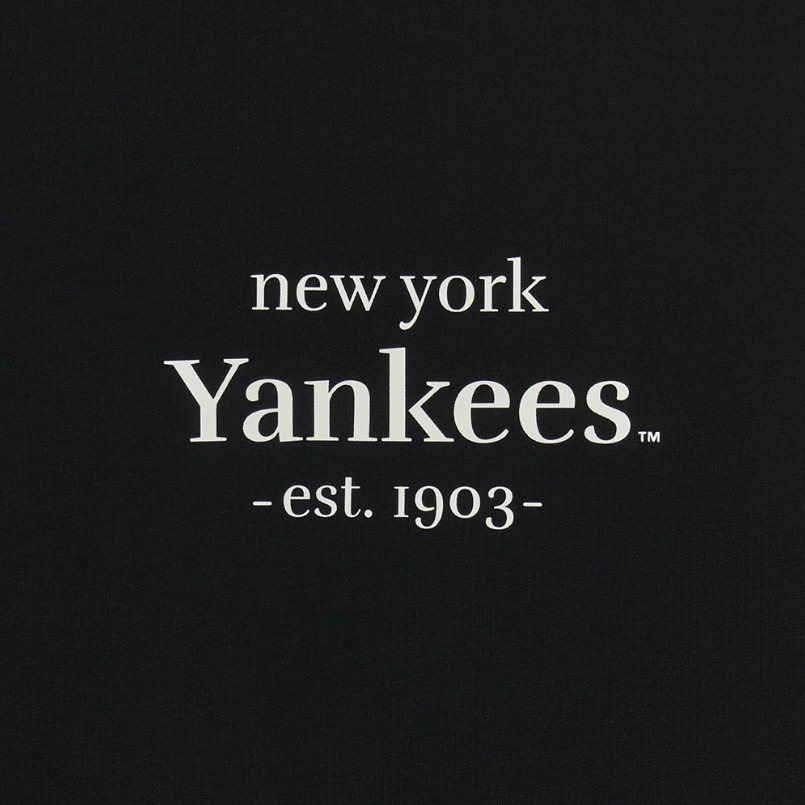  Áo thun MLB [Nữ] Varsity Logo Comfortable NY Yankees Black - 3FTSV0253-50BKS 