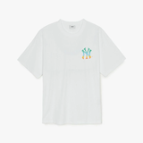  Áo thun MLB [Unisex] Basic Color Letter Megaover NY Yankees - 3ATSB0653-50WHS 