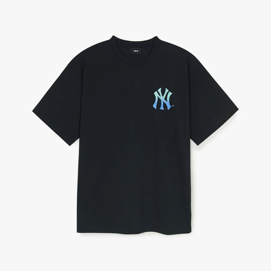 Áo thun MLB [Unisex] Basic Color Letter Megaover NY Yankees - 3ATSB0653-50WHS 