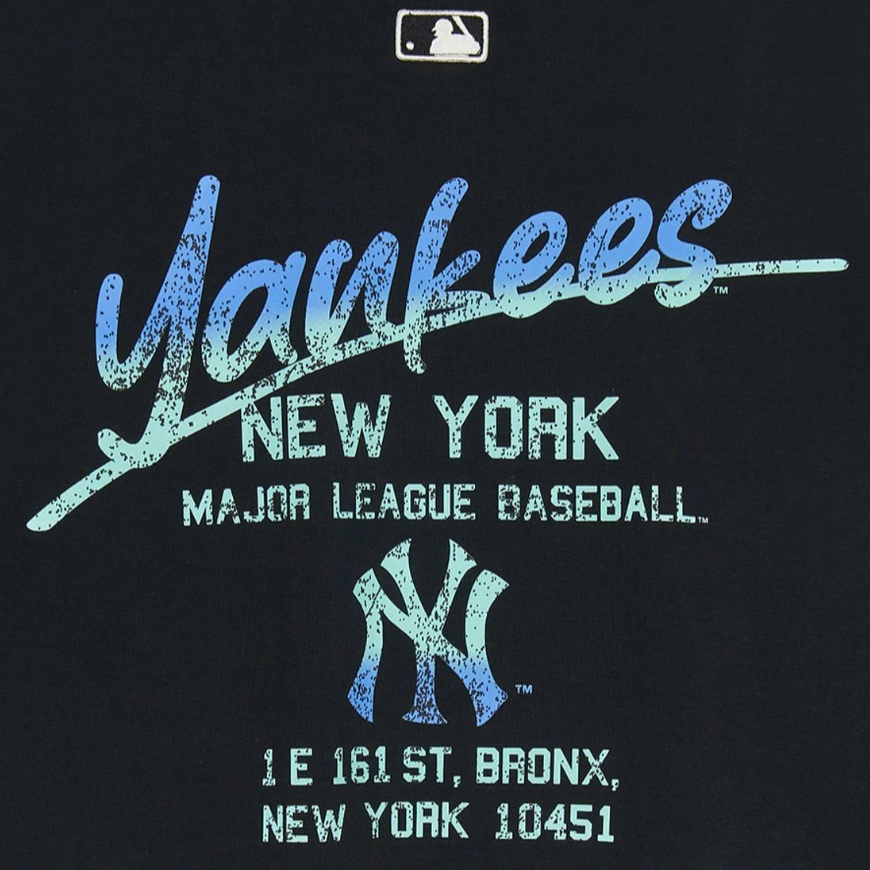  Áo thun MLB [Unisex] Basic Color Letter Megaover NY Yankees - 3ATSB0653-50WHS 