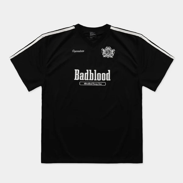  Áo Thun [Unisex] Badblood - [at-tee23-004] Sports Club T-Shirt Black 