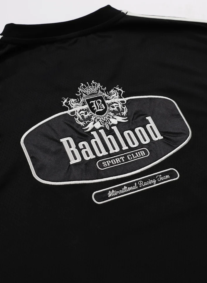  Áo Thun [Unisex] Badblood - [at-tee23-004] Sports Club T-Shirt Black 