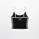  Áo Hai Dây [Nữ] Badblood - [w-tnk24-034] Wendy Spaghetti Strap Tank Top Black 