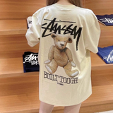  Áo Stussy [Unisex] - Built Tough Bear - Beige 