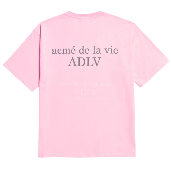 Áo thun - Acmé de la vie - ADLV BASIC SHORT SLEEVE T-SHIRT 2 PINK
