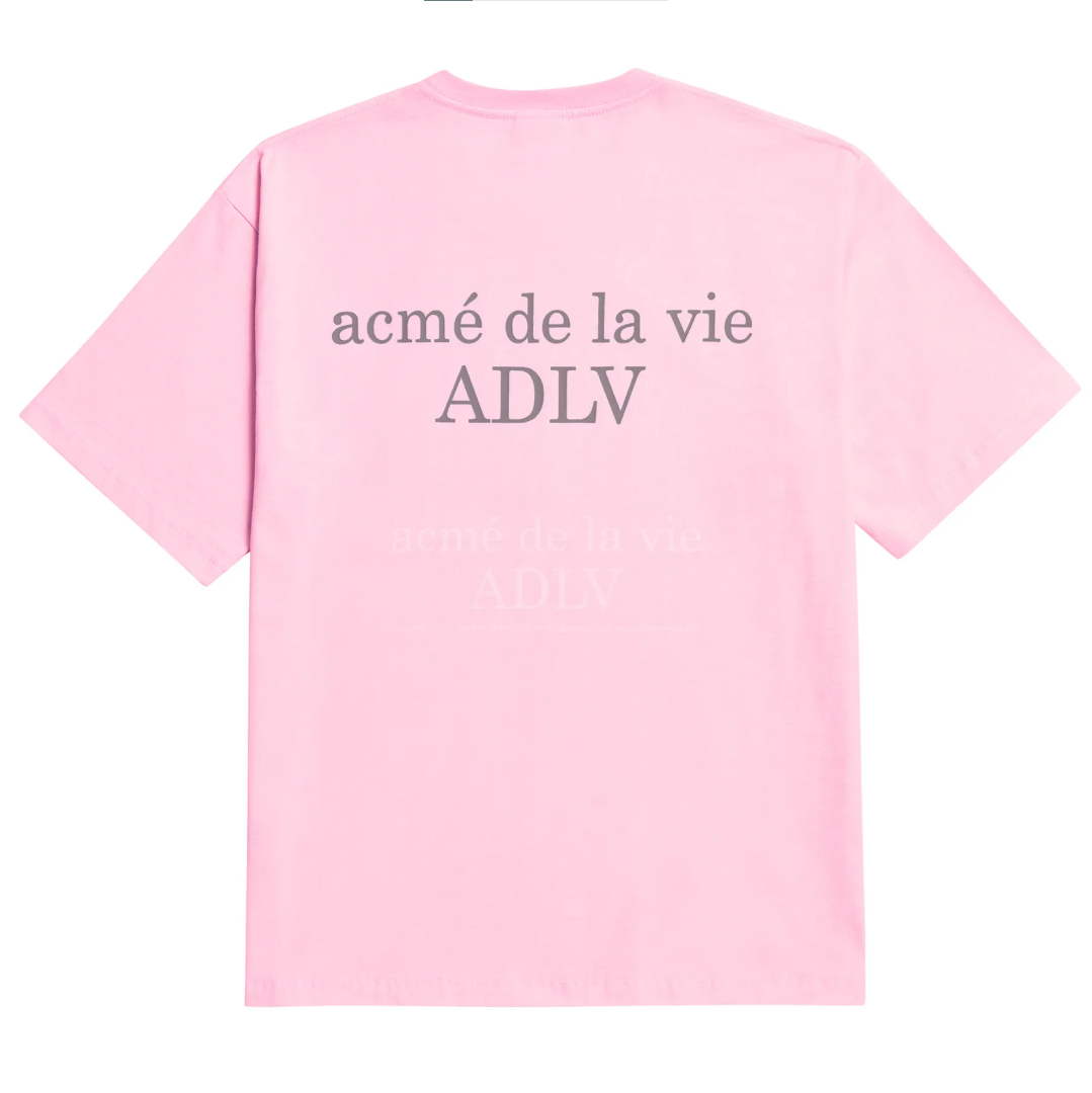 Áo thun Acmé de la vie - ADLV BASIC SHORT SLEEVE T-SHIRT 2 PINK 