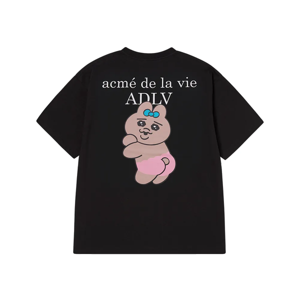 Áo thun ADLV - Acmédelavie Tanning Opanchu Usagi Black