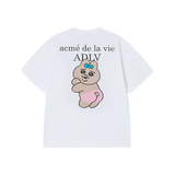  Áo thun ADLV - Acmédelavie Tanning Opanchu Usagi White 