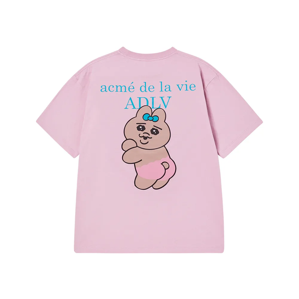 Áo thun ADLV - Acmédelavie Tanning Opanchu Usagi Pink