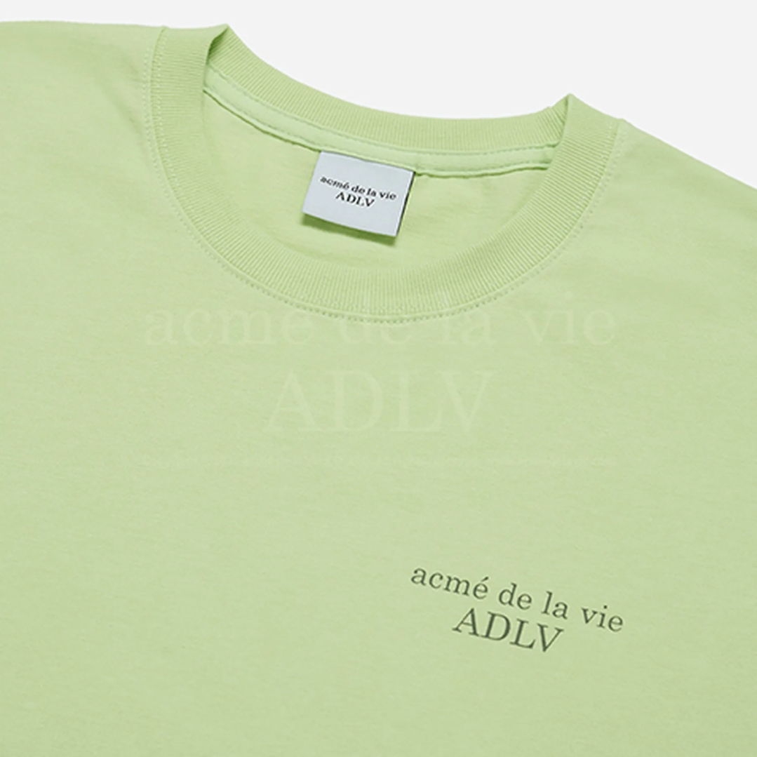  Áo thun ADLV - Acmé de la vie Basic Logo Season 3 Light Green 