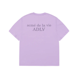  Áo thun ADLV - Acmé de la vie Basic Logo Season 3 Light Purple 