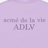  Áo thun ADLV - Acmé de la vie Basic Logo Season 3 Light Purple 