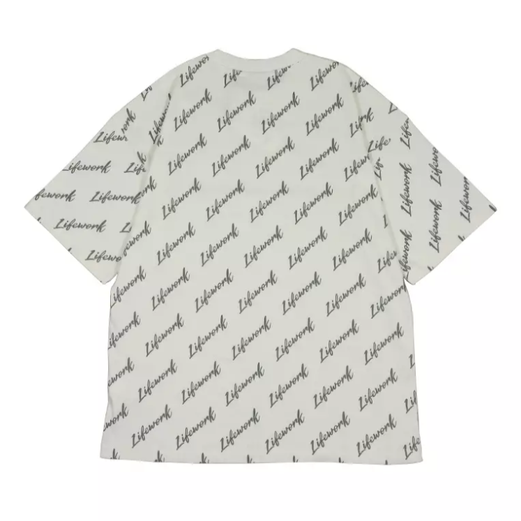  Áo thun Life Work [Unisex] - Signature Lettering T-Shirt - LW242TS070 