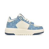  Giày MLB Cổ Cao - Chunky Liner Mid Denim Boston Red Sox D.Blue - 3ASXCDN3N-43BLD 