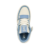  Giày MLB Cổ Cao - Chunky Liner Mid Denim Boston Red Sox D.Blue - 3ASXCDN3N-43BLD 