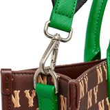  Túi MLB Korea - Monotive Coated Canvas Vertical Tote Bag New York Yankees D.Brown - 3AORM053N-50BRD 