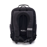  Balo MLB Korea - Diamond Monogram Jacquard Cute Bear New York Yankees Black - 7ABKMD24N-50BKS 