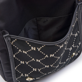  Balo MLB Korea - Diamond Monogram Jacquard Cute Bear New York Yankees Black - 7ABKMD24N-50BKS 