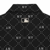  Áo Vest MLB Korea - Monogram New York Yankees - 3FJKM0131-50BKS 