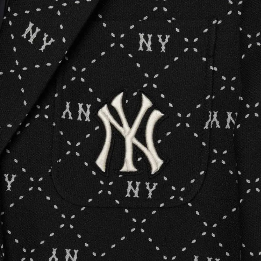  Áo Vest MLB Korea - Monogram New York Yankees - 3FJKM0131-50BKS 