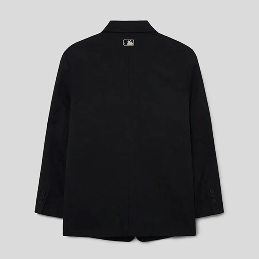  Áo Vest MLB Korea - [Nữ] Basic Logo Blazer Jacket NY Yankees - 3FJKB0231-50BKS 