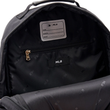  Balo MLB Korea - Diamond Monogram Tone-Tone Jacquard New York Yankees Black - 7ABKMD33N-50BKS 