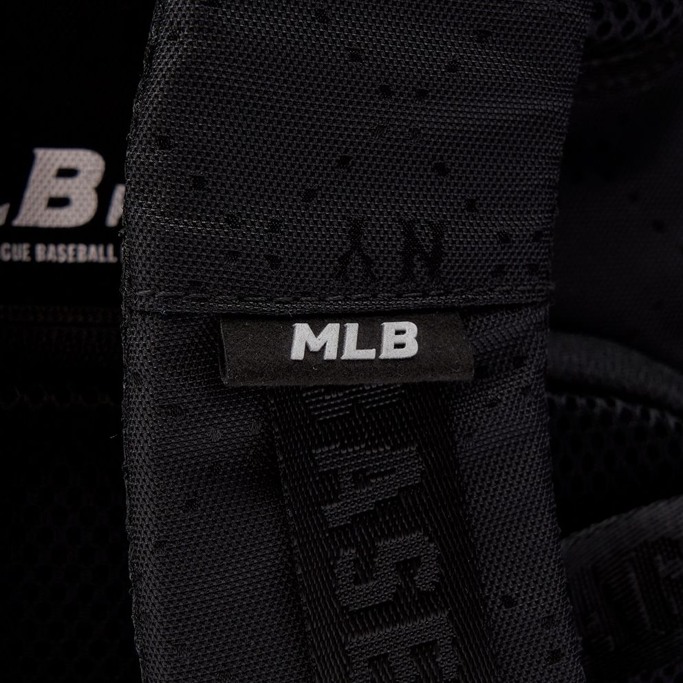  Balo MLB Korea - Diamond Monogram Tone-Tone Jacquard New York Yankees Black - 7ABKMD33N-50BKS 