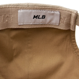  Nón MLB Korea - Basic Canvas Leather Logo Structure Ball Cap Boston - 3ACPVL94N-43CRD 