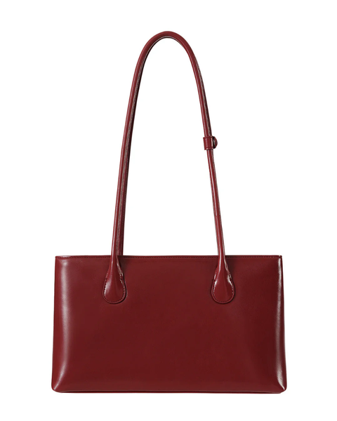 Túi Xách Stand Oil - Square Low Bag / Red Wine