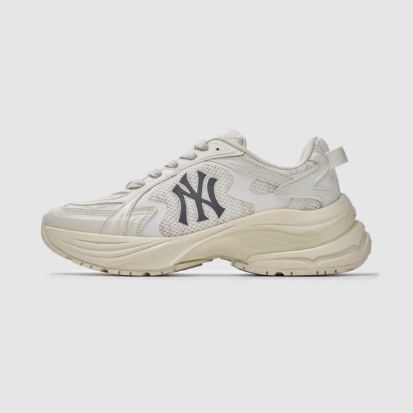 Giày MLB Korea Curve Runner Monogram - 3ARNSPL5N-50IVS